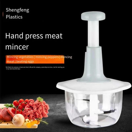 Manual Hand Push Chopper| Vegetable and Meat Grinder