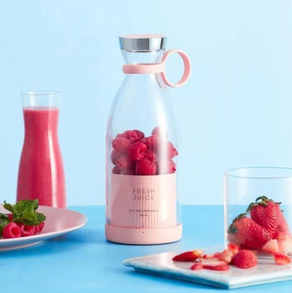 🥤 Mini Portable Blender – Electric Fruit Juicer 🍓⚡