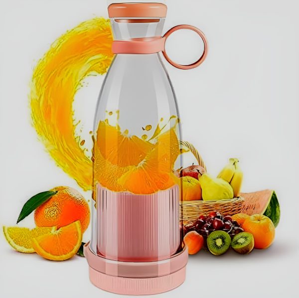 🥤 Mini Portable Blender – Electric Fruit Juicer 🍓⚡